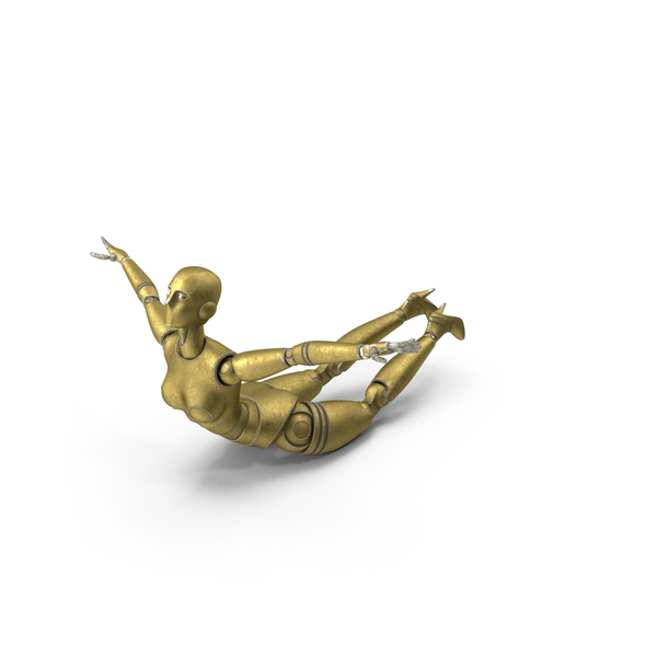 Gold Robot Woman PNG & PSD Images Gold Robot Woman PNG & PSD Images