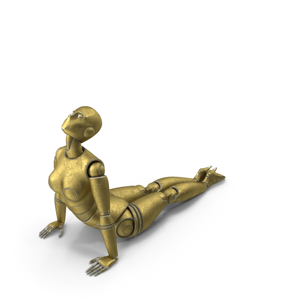 Gold Robot Woman PNG & PSD Images Gold Robot Woman PNG & PSD Images