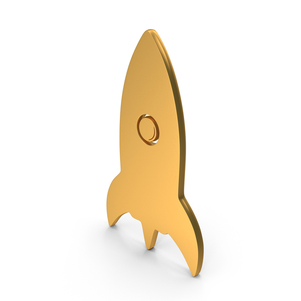 Symbols: Gold Rocket Symbol PNG & PSD Images Symbols: Gold Rocket Symbol PNG & PSD Images