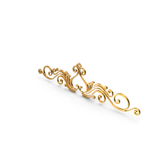 Gold General Decor: Golden Royal Frame Design PNG & PSD Images