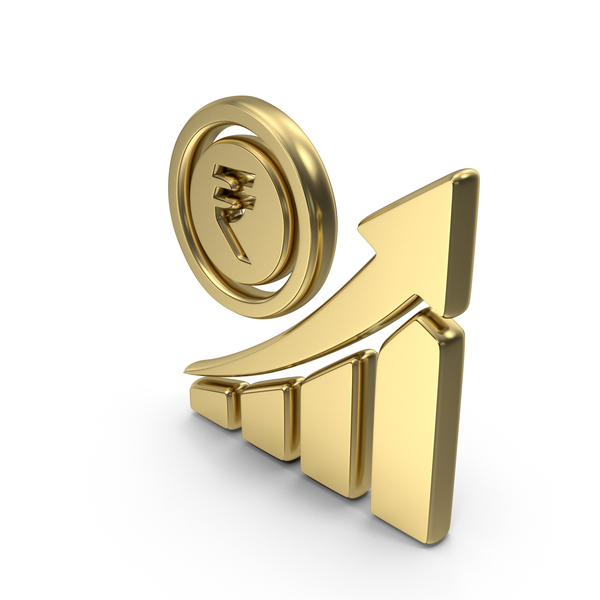 Gold Rupee Business Growth Chart Symbol PNG Images & PSDs for Download ...