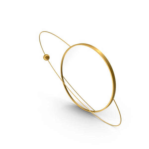 Gold Saturn Mirror PNG & PSD Images Gold Saturn Mirror PNG & PSD Images