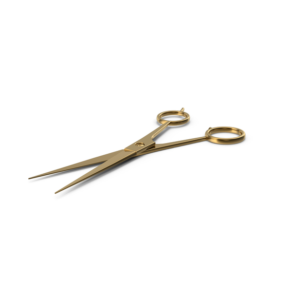 Gold Scissors PNG & PSD Images