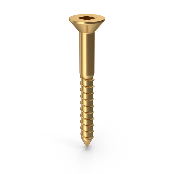 Gold Screw PNG & PSD Images Gold Screw PNG & PSD Images