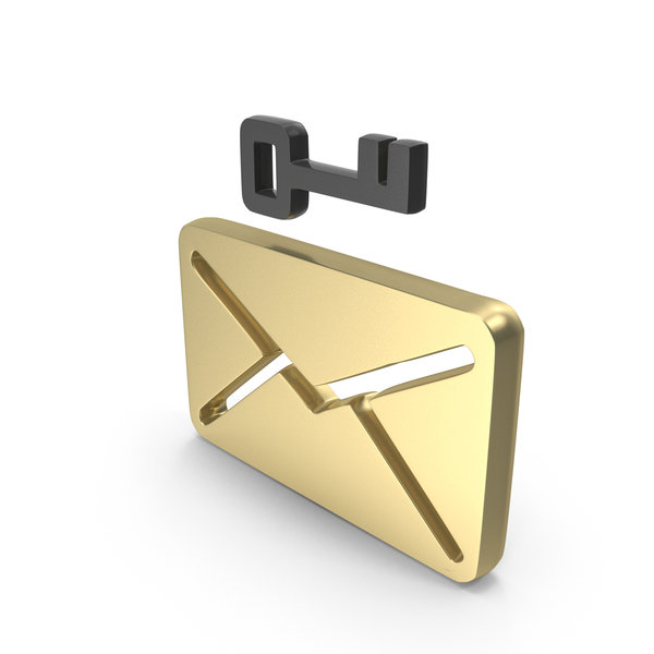 Symbols: Gold Secure Mail Symbol PNG & PSD Images Symbols: Gold Secure Mail Symbol PNG & PSD Images