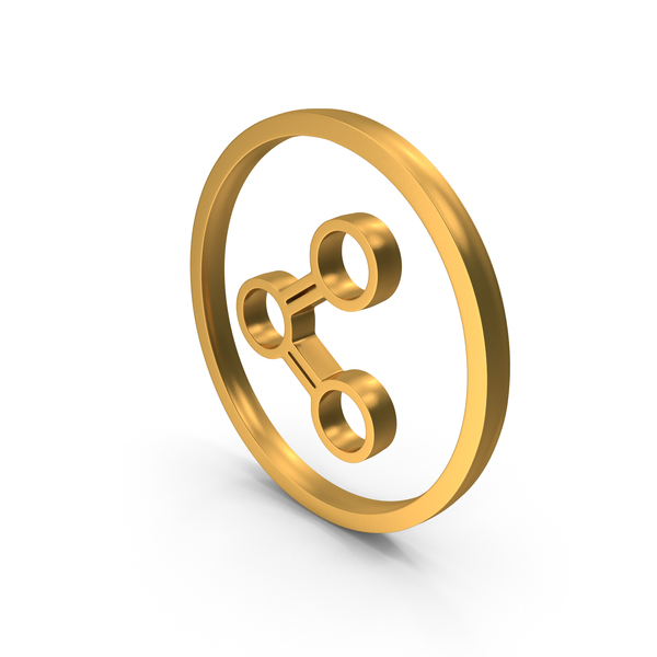 Gold Share Link Circular Symbol PNG Images & PSDs for Download ...