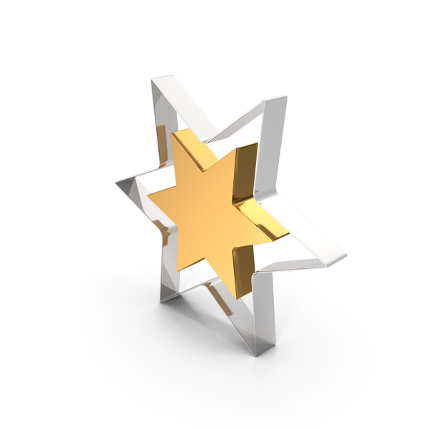 Symbols: Gold Shiny Star Icon PNG & PSD Images
