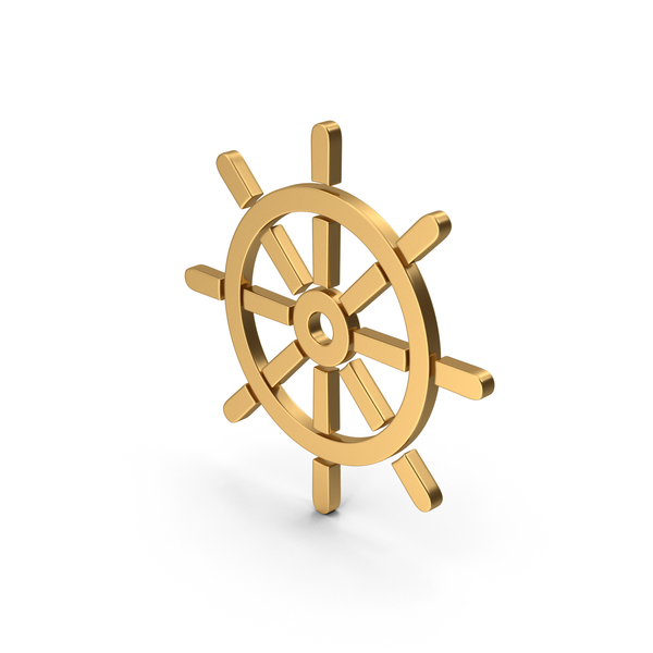 Symbols: Gold Ship Wheel Symbol PNG & PSD Images Symbols: Gold Ship Wheel Symbol PNG & PSD Images
