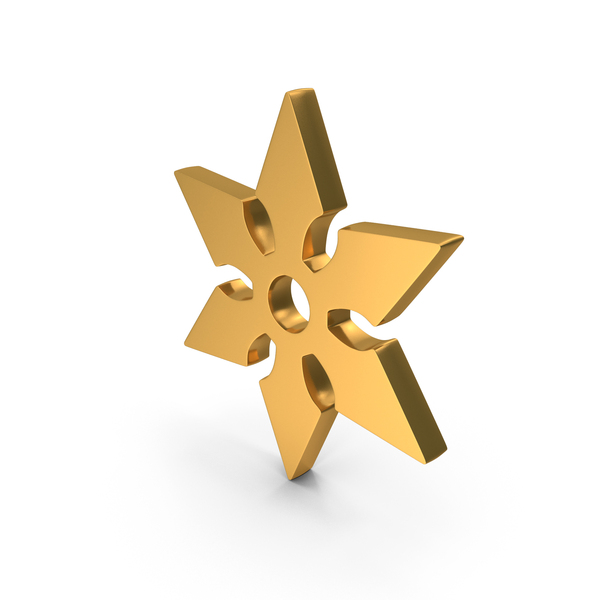 Symbols: Gold Shuriken Ninja Star Icon PNG & PSD Images Symbols: Gold Shuriken Ninja Star Icon PNG & PSD Images