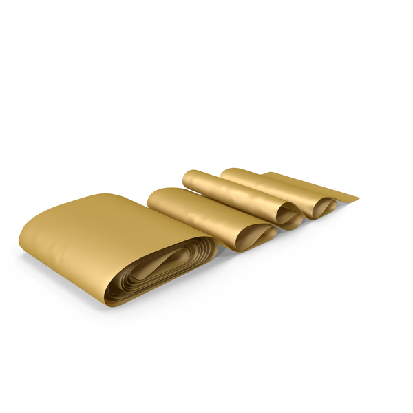 Gold Silk Ribbon PNG & PSD Images Gold Silk Ribbon PNG & PSD Images