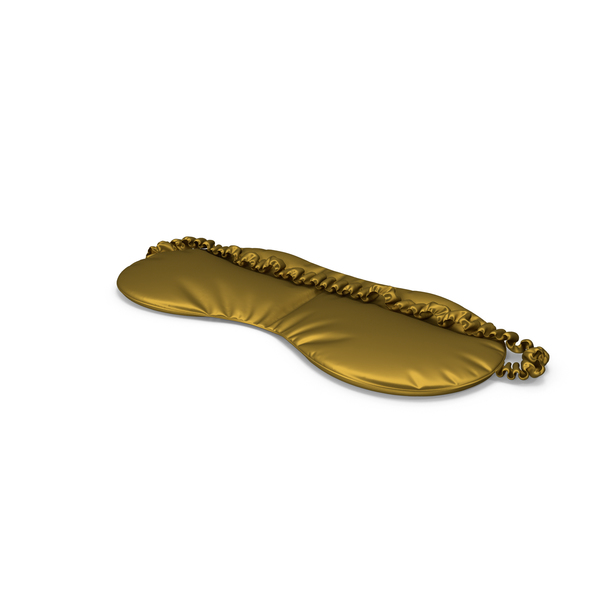 Sleeping: Gold Silk Sleep Mask PNG & PSD Images Sleeping: Gold Silk Sleep Mask PNG & PSD Images