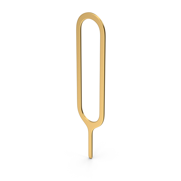 Tools: Gold Sim Pin Key PNG & PSD Images