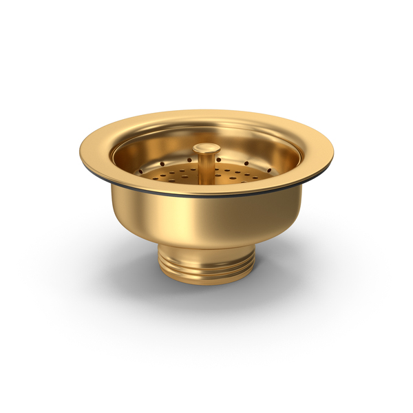 Bathroom: Gold Sink Strainer PNG & PSD Images Bathroom: Gold Sink Strainer PNG & PSD Images