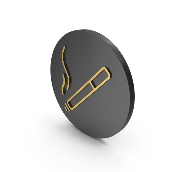 Logo: Gold Smoke Icon PNG & PSD Images