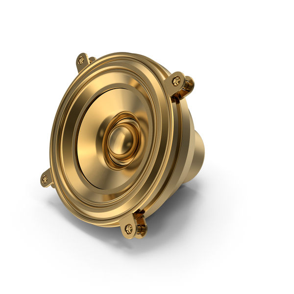 Gold Speaker PNG & PSD Images Gold Speaker PNG & PSD Images