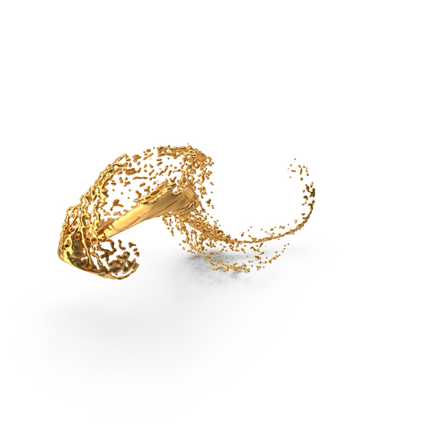 Gold Splash PNG & PSD Images Gold Splash PNG & PSD Images