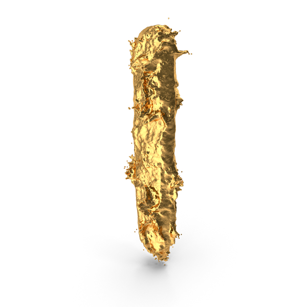 Language: Gold Splash Capital Letter I PNG & PSD Images Language: Gold Splash Capital Letter I PNG & PSD Images