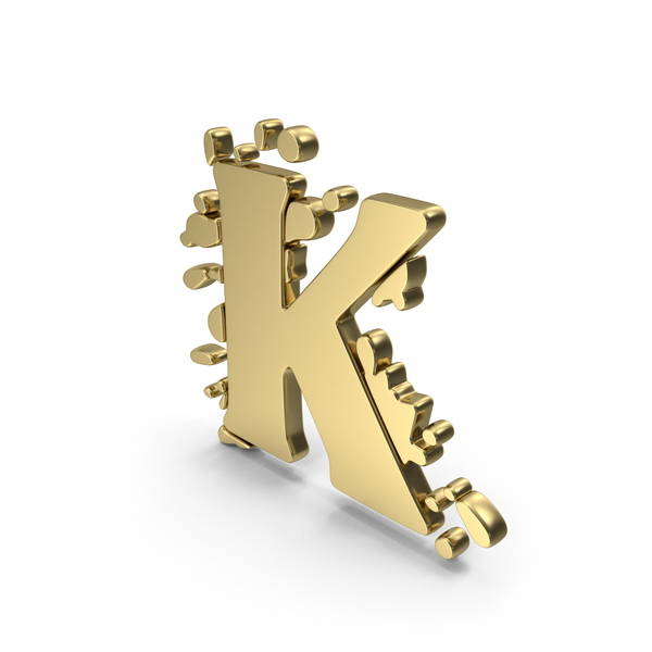 Language: Gold Splash K PNG & PSD Images Language: Gold Splash K PNG & PSD Images