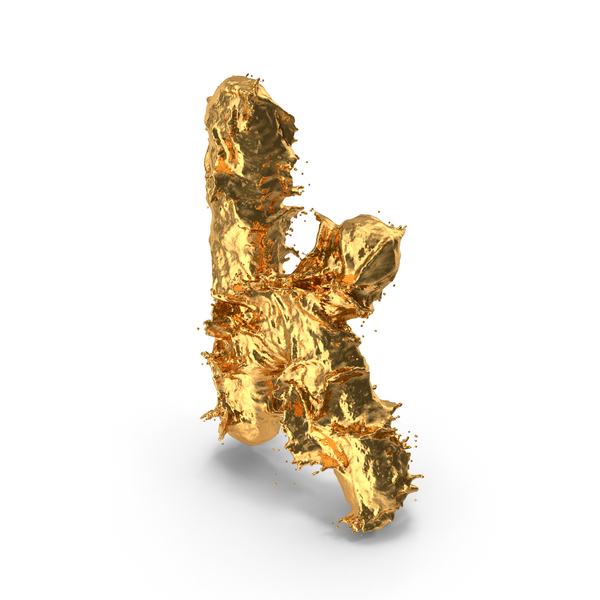 Language: Gold Splash Small Letter k PNG & PSD Images Language: Gold Splash Small Letter k PNG & PSD Images