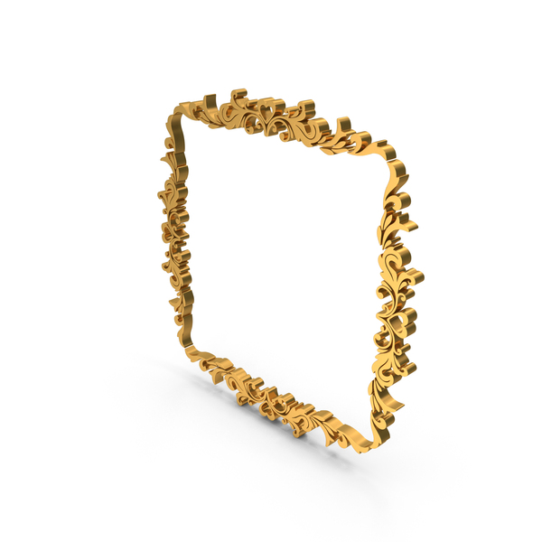 General Decor: Gold Square Border Frame PNG & PSD Images General Decor: Gold Square Border Frame PNG & PSD Images
