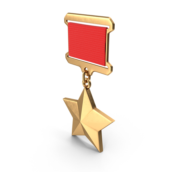 Medallion Trophy: Gold Star of the USSR PNG & PSD Images Medallion Trophy: Gold Star of the USSR PNG & PSD Images