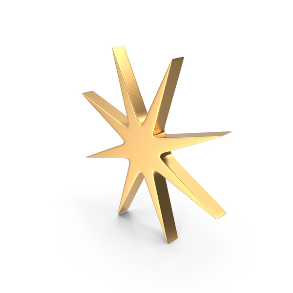 Gold Star Symbol PNG Images & PSDs for Download | PixelSquid - S120284999