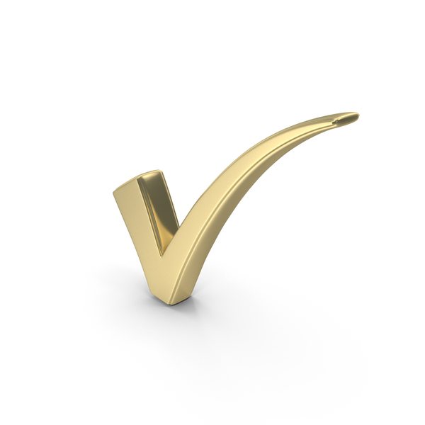 Symbols: Gold Stylish Tick Mark PNG & PSD Images Symbols: Gold Stylish Tick Mark PNG & PSD Images