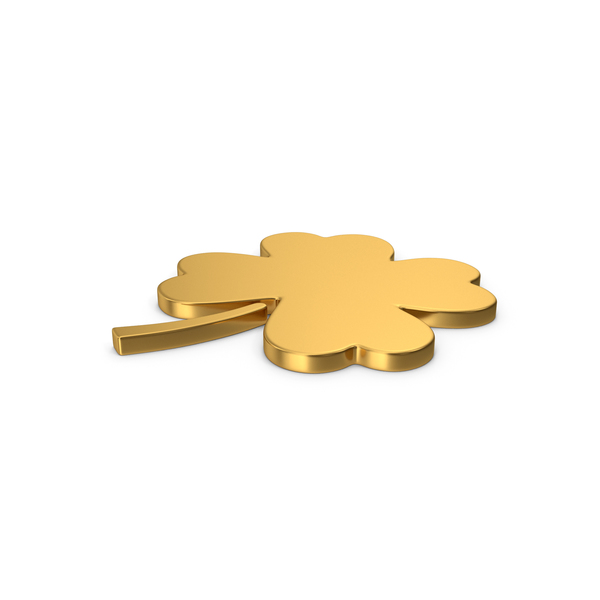 Gold Symbol Clover PNG & PSD Images Gold Symbol Clover PNG & PSD Images