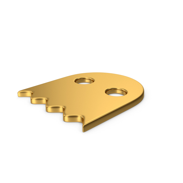 Gold Symbol Ghost PNG & PSD Images Gold Symbol Ghost PNG & PSD Images