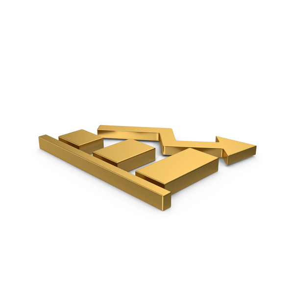 Line: Gold Symbol Graph Chart PNG & PSD Images Line: Gold Symbol Graph Chart PNG & PSD Images