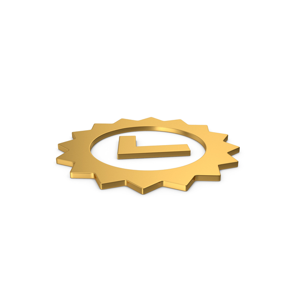 Logo: Gold Symbol Guarantee PNG & PSD Images