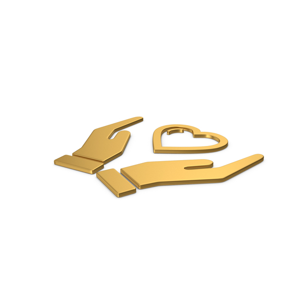 Heart Shaped Candy: Gold Symbol Heart In Hands PNG & PSD Images Heart Shaped Candy: Gold Symbol Heart In Hands PNG & PSD Images