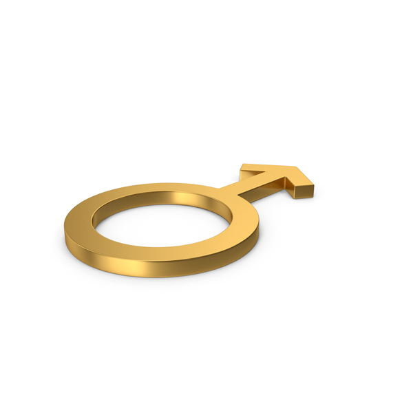 Gold Symbol Male PNG & PSD Images Gold Symbol Male PNG & PSD Images