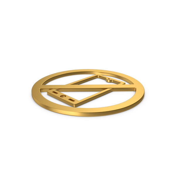 Computer Icon: Gold Symbol No Mobile PNG & PSD Images Computer Icon: Gold Symbol No Mobile PNG & PSD Images
