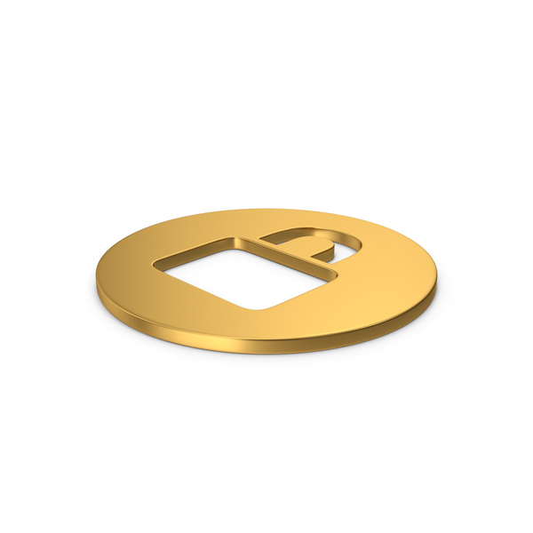 Computer Icon: Gold Symbol Padlock PNG & PSD Images Computer Icon: Gold Symbol Padlock PNG & PSD Images
