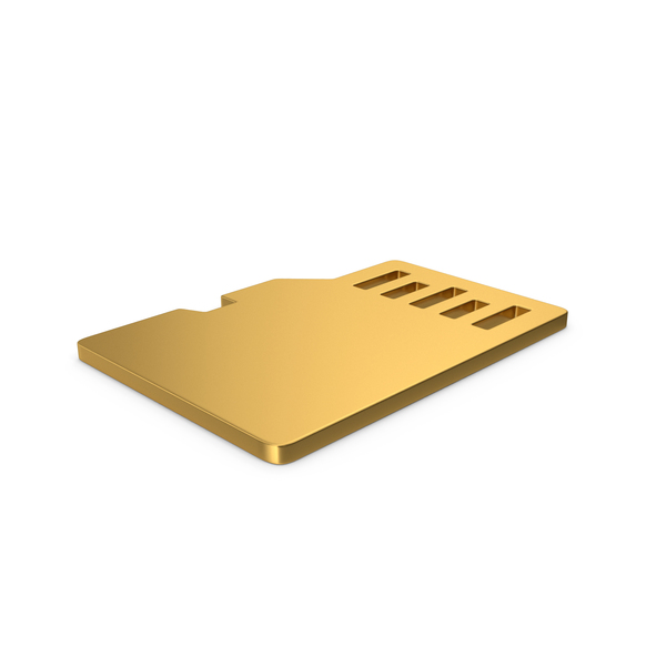 Symbols: Gold Symbol SD Card PNG & PSD Images Symbols: Gold Symbol SD Card PNG & PSD Images