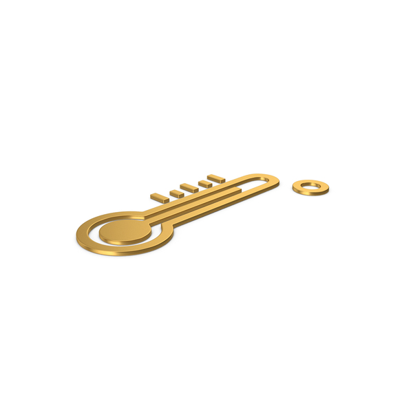 Symbols: Gold Symbol Thermometer PNG & PSD Images Symbols: Gold Symbol Thermometer PNG & PSD Images