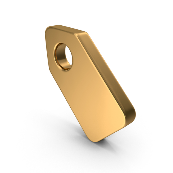 Gold Tag Icon PNG Images & PSDs for Download | PixelSquid - S120401443