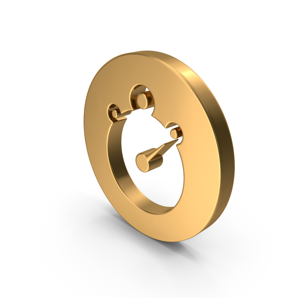 Gold Timer Icon PNG Images & PSDs for Download | PixelSquid - S12051400E