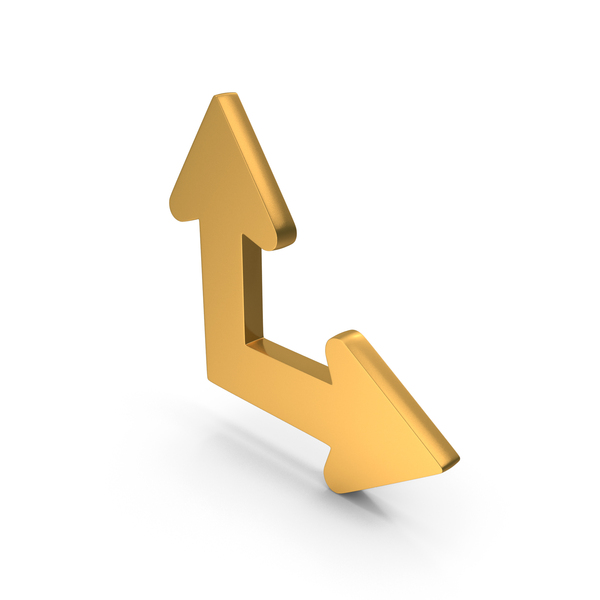 Symbols: Gold Top And Right Arrows Icon PNG & PSD Images Symbols: Gold Top And Right Arrows Icon PNG & PSD Images