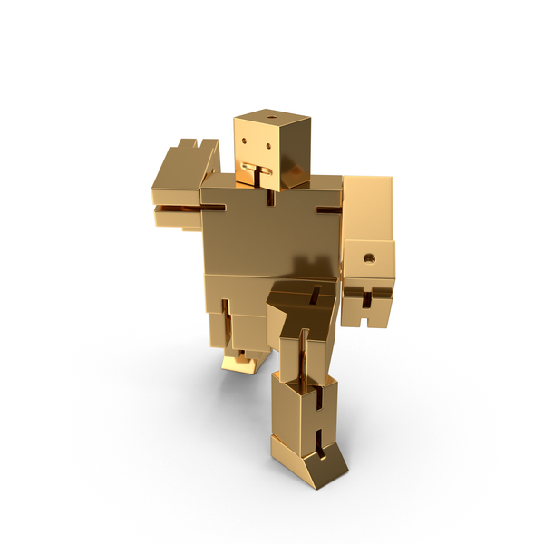Gold Toy Robot PNG & PSD Images Gold Toy Robot PNG & PSD Images