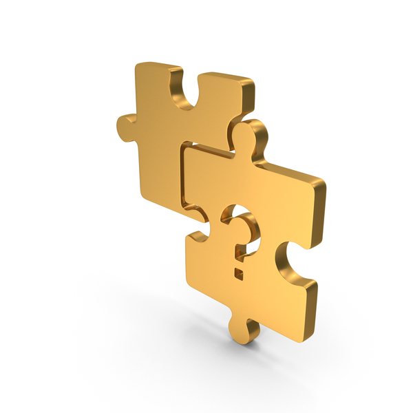 Symbols: Gold Unsolved Puzzle With Question Mark Icon PNG & PSD Images Symbols: Gold Unsolved Puzzle With Question Mark Icon PNG & PSD Images