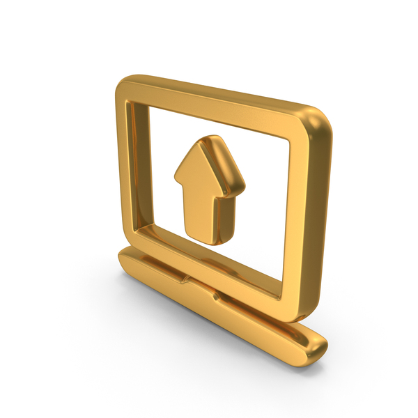 Gold Upload Computer Web Symbol PNG Images & PSDs for Download ...