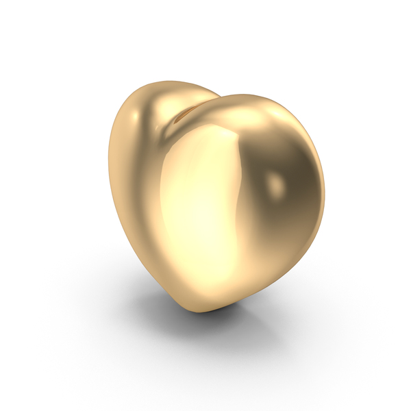 Shape: Gold Valentines Heart PNG & PSD Images Shape: Gold Valentines Heart PNG & PSD Images