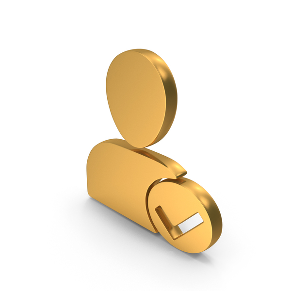 Symbols: Gold Verify User Icon PNG & PSD Images Symbols: Gold Verify User Icon PNG & PSD Images