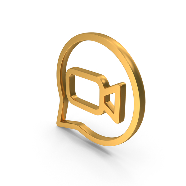 Symbols: Gold Video Message Speech Bubble Outline Icon PNG & PSD Images Symbols: Gold Video Message Speech Bubble Outline Icon PNG & PSD Images