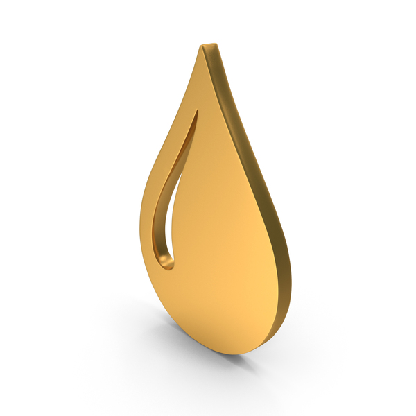 Symbols: Gold Water Drop Symbol PNG & PSD Images Symbols: Gold Water Drop Symbol PNG & PSD Images