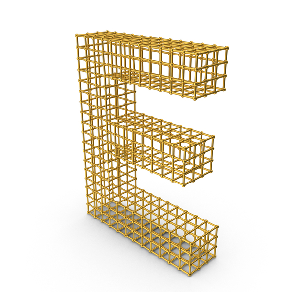 Language: Gold Wireframe Letter E PNG & PSD Images Language: Gold Wireframe Letter E PNG & PSD Images