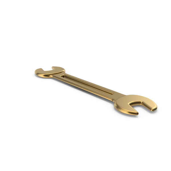 Gold Wrench PNG & PSD Images Gold Wrench PNG & PSD Images