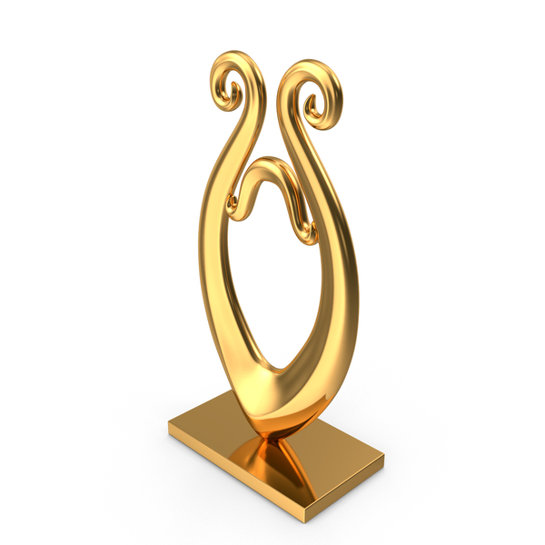 Sculpture: Golden Abstract Figure PNG & PSD Images Sculpture: Golden Abstract Figure PNG & PSD Images